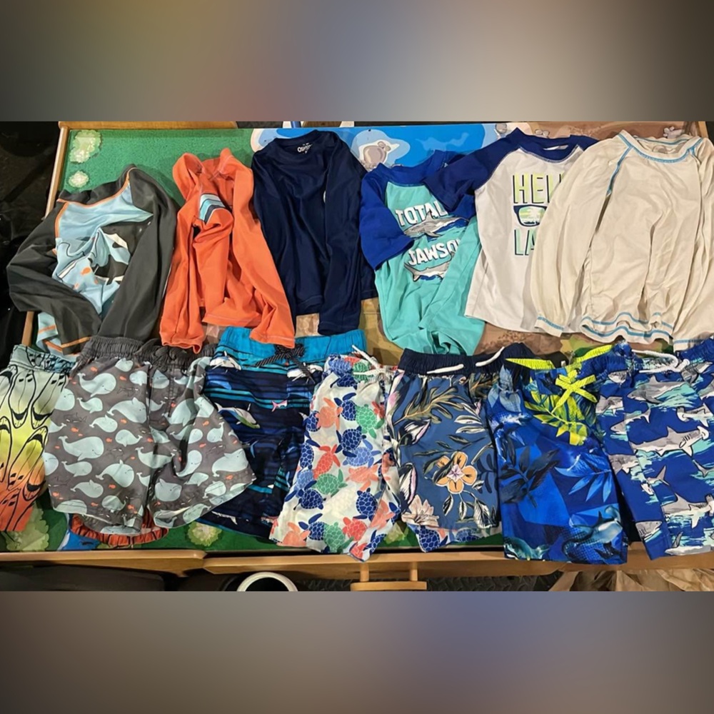 Boys 4T swim lot